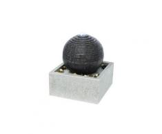 Fontaine d'intérieur boule éclairage led blanc bonny