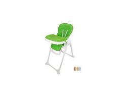 Chaise haute pour bébé, chaise pliante pour bébé, vert, taille déployée: 105 x 89 x 56 cm