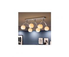 Icaverne - plafonniers contemporain plafonnier pour 6 ampoules g9 240 w