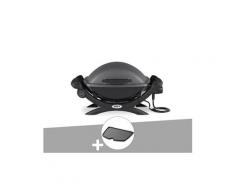 Barbecue électrique weber q 1400 + plancha