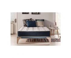 Matelas blue memory 120x200 cm mousse blue latex® à mémoire gel fresh® ventilé 24 cm haut de gamme naturalex