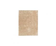 Tapis à poils longs 80 x 150 cm beige