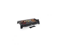 Plancha plaque de cuisson grille combinée 2200w