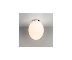 Plafonnier ovale salle de bain cortona 240 h30,5 cm ip44 - blanc