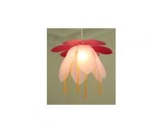 Lampe suspension chambre d'enfant fleur