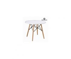 Table pour enfant en bois laqué by craftenwood