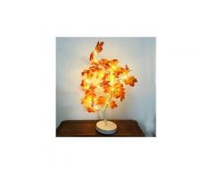 Maple leaf pot light blossom desk top bonsai lumière arbre avec 24 perles led shu 694