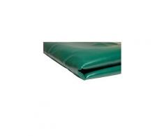 Bâche jardin 4 x 5 m lourde 680g/m² bâche serre tunnel verte 5x4 m en pvc