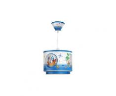 Suspension luminaire enfant pirate