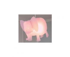 Lampe suspension chambre d'enfant elephant