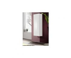 Vitrine murale design "fly i" 126cm blanc