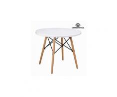 Table pour enfant en bois laqué by craftenwood
