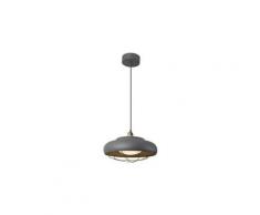 Lampe industrielle sugar led d40 cm - gris