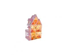 3d en bois bricolage maison miniature meubles led maison puzzle décorer des cadeaux créatifs jouets éducatifs