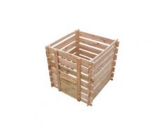 Composteur en bois de douglas naturel 700 litres