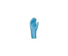 Gant protection chimique et anti chaleur singer taille 9.5 latex bleu/jersey tout enduit 30 cm finition lisse