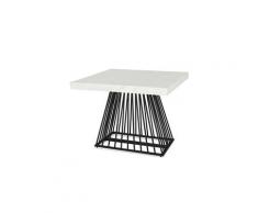 Table extensible factory effet marbre