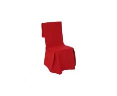 Housse de chaise rouge