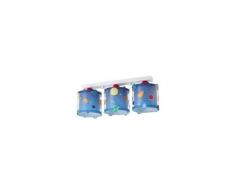 Lampe plafonnier enfant planets - bleu