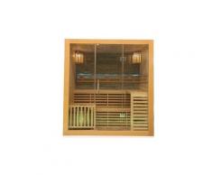 Sauna traditionnel 3/4 places l180 x l140 x h200cm octabius - 6000w