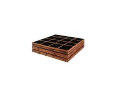 Carré de potager en bois teinté lignz 120