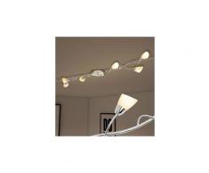 Icaverne - plafonniers distingué plafonnier avec 6 ampoules led g9 240 w