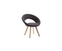 Splendide chaise de salle à manger, de cuisine, de salon dacca en tissu naturel