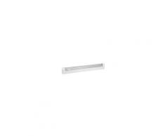 Réglette led murale blanche ondine pour salle d'eau - 9w - 4000k - ip44 - non dimmable - avec ampoule
