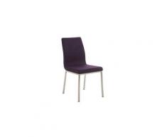 Inedit chaise de salle à manger, de cuisine, de salon rome en tissu