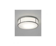 Plafonnier rond mashiko led 300 ip44 salle de bain - chrome