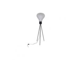 Lampadaire tripod pear 160cm noir kare design