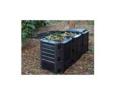 Composteur en plastique noir 1200l