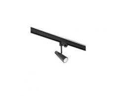Projecteur sur rail lao noir led 4,5w 3000k 4000lm ip20