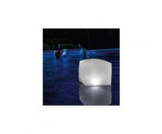 Cube led tactile en plastique gonflable pour piscine - illumination multicouleur deco lampe jardin