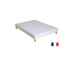 Sommier tapissier à lattes multiplis mistral 130x190