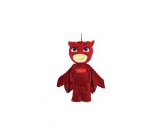 Icaverne peluche pyjamasques peluche range pyjama rouge (forme personnage)