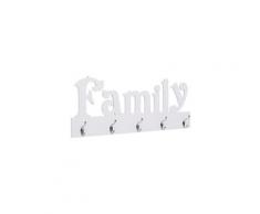 Porte-manteau mural family 74x29,5 cm
