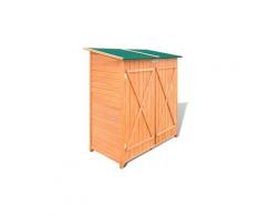 Icaverne - abris, garages et abris d'auto chic abri de jardin/ grand coffre de rangement en bois jardin