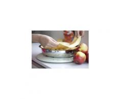 Icaverne plaque a four - grille pour four moule tarte tatin - ø 28 cm - gris - tous feux dont induction