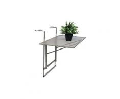 Table de balcon pliable en métal lina