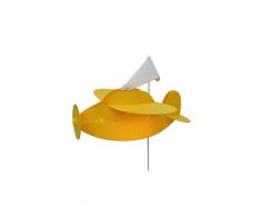 Applique murale chambre d'enfant avion suspendu
