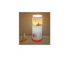 Lampe de chevet chambre d'enfant pirate pêcheur lac