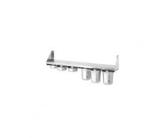 Etagère inox à épices 6 x bacs gn1/6 avec fixation - bartscher - inox - 389120