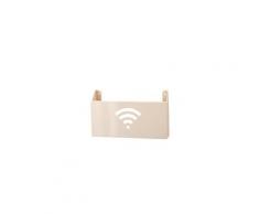 Petite taille support mural routeur wifi boîtes de rangement étagère 978