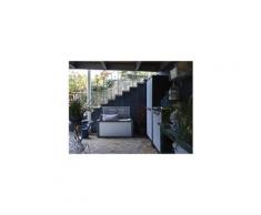 Coffre de rangement titan 300 litres grey/black