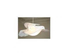 Lampe suspension chambre d'enfant colombe