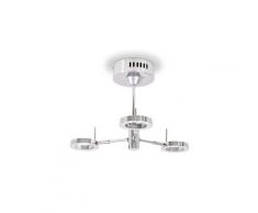 Icaverne - plafonniers admirable plafonnier led avec 3 lumières blanc chaud