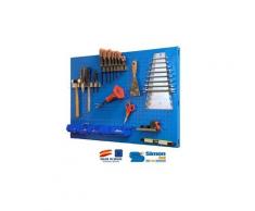 Simon Rack - Panneau mural de rangement 1200x600mm Bleu - PANELCLICK 1200x600