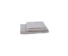 Icaverne parure de bain jules clarysse lot de 1 serviette + 1 drap de bain + 1 gant de toilette viva - sable