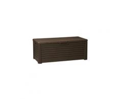 Coffre de rangement "florida" marron